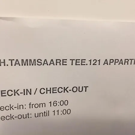 A.h.tammsaare Tee.121 Apartment